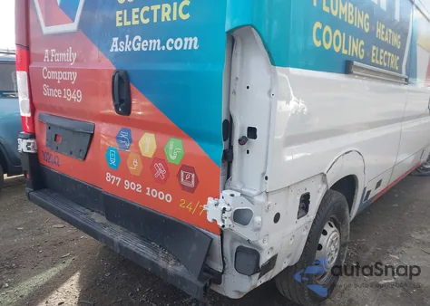 2023 Ram Promaster 2500 High Roof 159 Wb from USA, damaged, VIN 3C6LRVDG6PE510711